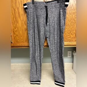 Vintage PINK Victoria's Secret ultimate line Gray Jogger Pants size large